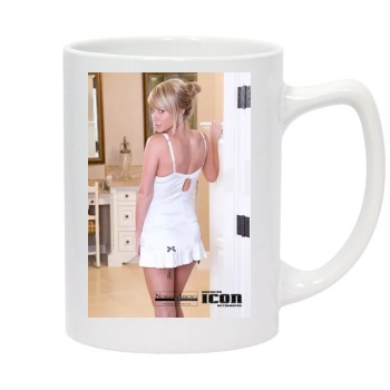 Sara Jean Underwood 14oz White Statesman Mug