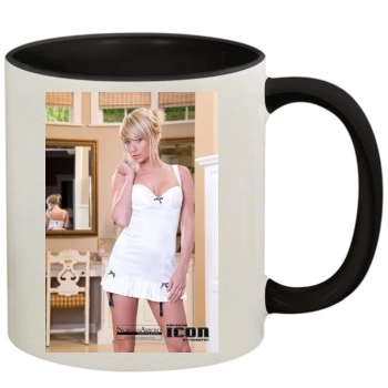 Sara Jean Underwood 11oz Colored Inner & Handle Mug