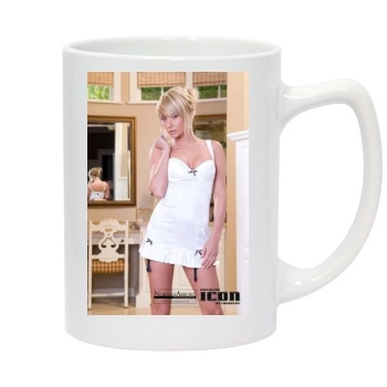 Sara Jean Underwood 14oz White Statesman Mug