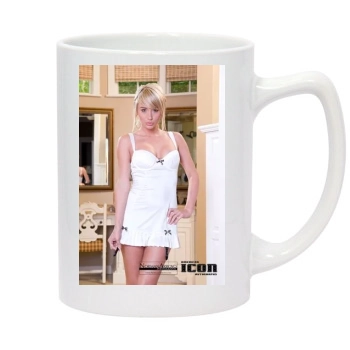 Sara Jean Underwood 14oz White Statesman Mug