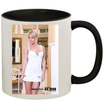 Sara Jean Underwood 11oz Colored Inner & Handle Mug