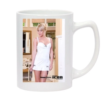 Sara Jean Underwood 14oz White Statesman Mug