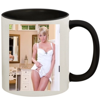 Sara Jean Underwood 11oz Colored Inner & Handle Mug