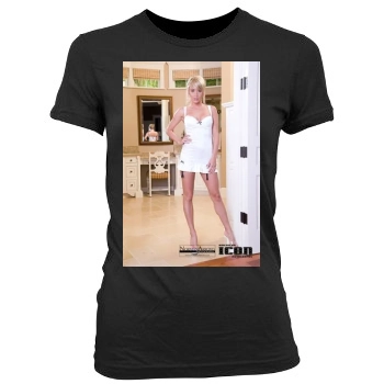 Sara Jean Underwood Women's Junior Cut Crewneck T-Shirt