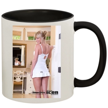 Sara Jean Underwood 11oz Colored Inner & Handle Mug