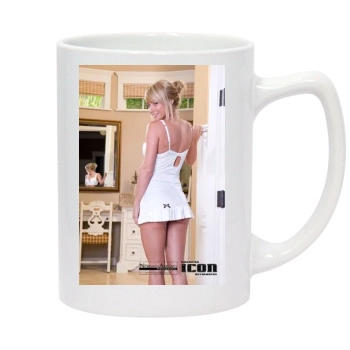 Sara Jean Underwood 14oz White Statesman Mug