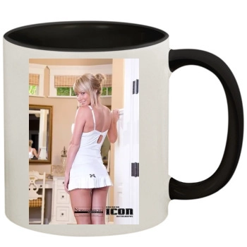 Sara Jean Underwood 11oz Colored Inner & Handle Mug