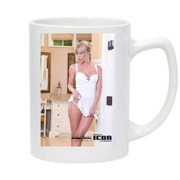 Sara Jean Underwood 14oz White Statesman Mug