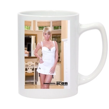 Sara Jean Underwood 14oz White Statesman Mug