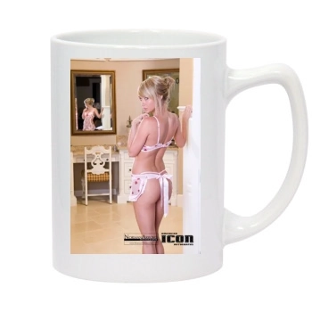 Sara Jean Underwood 14oz White Statesman Mug