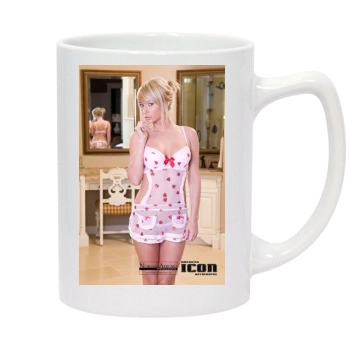 Sara Jean Underwood 14oz White Statesman Mug