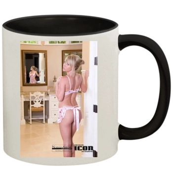 Sara Jean Underwood 11oz Colored Inner & Handle Mug