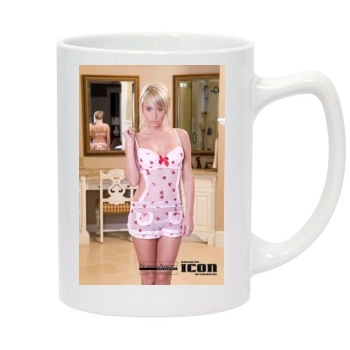 Sara Jean Underwood 14oz White Statesman Mug