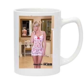 Sara Jean Underwood 14oz White Statesman Mug