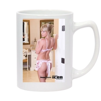 Sara Jean Underwood 14oz White Statesman Mug