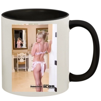 Sara Jean Underwood 11oz Colored Inner & Handle Mug