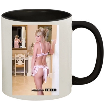 Sara Jean Underwood 11oz Colored Inner & Handle Mug