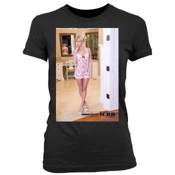 Sara Jean Underwood Women's Junior Cut Crewneck T-Shirt