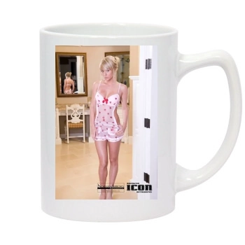 Sara Jean Underwood 14oz White Statesman Mug