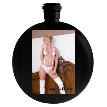 Sara Jean Underwood Round Flask