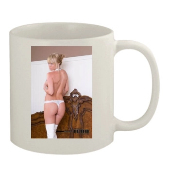 Sara Jean Underwood 11oz White Mug