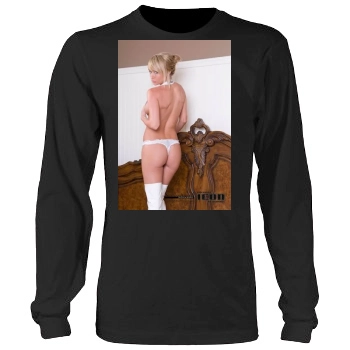 Sara Jean Underwood Men's Heavy Long Sleeve TShirt