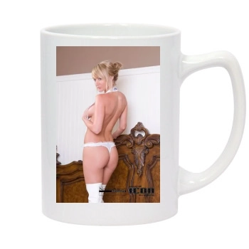 Sara Jean Underwood 14oz White Statesman Mug