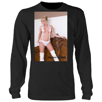 Sara Jean Underwood Men's Heavy Long Sleeve TShirt