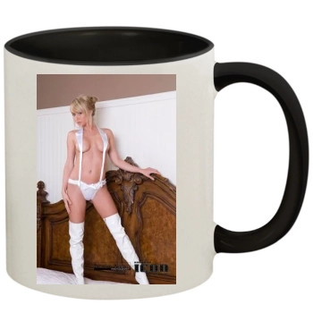 Sara Jean Underwood 11oz Colored Inner & Handle Mug