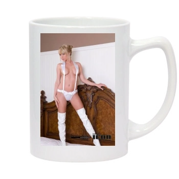 Sara Jean Underwood 14oz White Statesman Mug