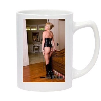 Sara Jean Underwood 14oz White Statesman Mug