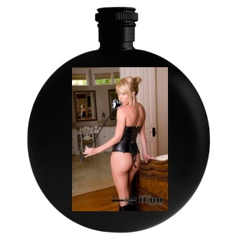 Sara Jean Underwood Round Flask