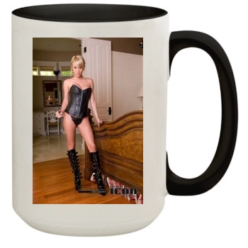 Sara Jean Underwood 15oz Colored Inner & Handle Mug