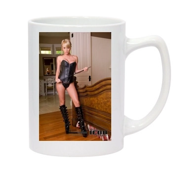 Sara Jean Underwood 14oz White Statesman Mug