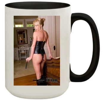 Sara Jean Underwood 15oz Colored Inner & Handle Mug