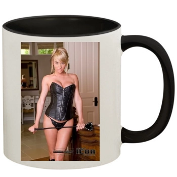 Sara Jean Underwood 11oz Colored Inner & Handle Mug