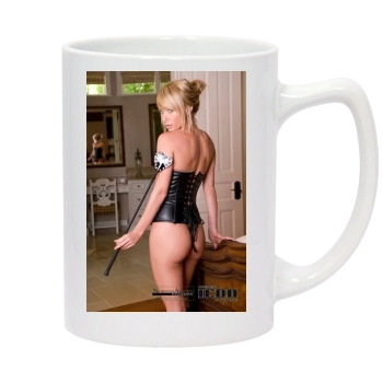 Sara Jean Underwood 14oz White Statesman Mug