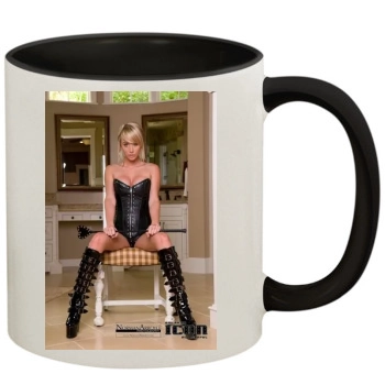 Sara Jean Underwood 11oz Colored Inner & Handle Mug