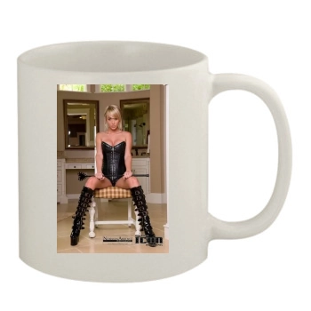 Sara Jean Underwood 11oz White Mug