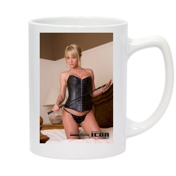 Sara Jean Underwood 14oz White Statesman Mug