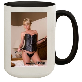 Sara Jean Underwood 15oz Colored Inner & Handle Mug