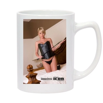 Sara Jean Underwood 14oz White Statesman Mug