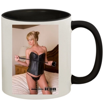 Sara Jean Underwood 11oz Colored Inner & Handle Mug