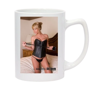 Sara Jean Underwood 14oz White Statesman Mug