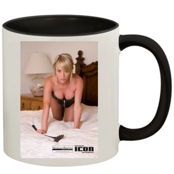 Sara Jean Underwood 11oz Colored Inner & Handle Mug