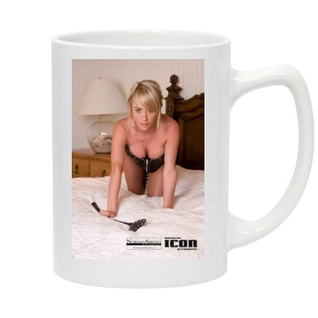 Sara Jean Underwood 14oz White Statesman Mug