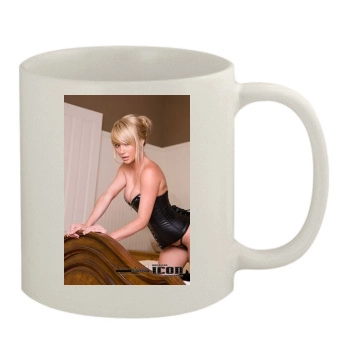 Sara Jean Underwood 11oz White Mug