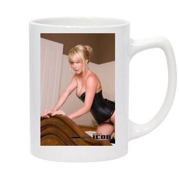 Sara Jean Underwood 14oz White Statesman Mug