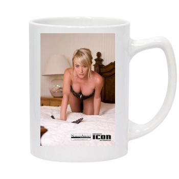 Sara Jean Underwood 14oz White Statesman Mug