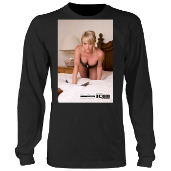 Sara Jean Underwood Men's Heavy Long Sleeve TShirt